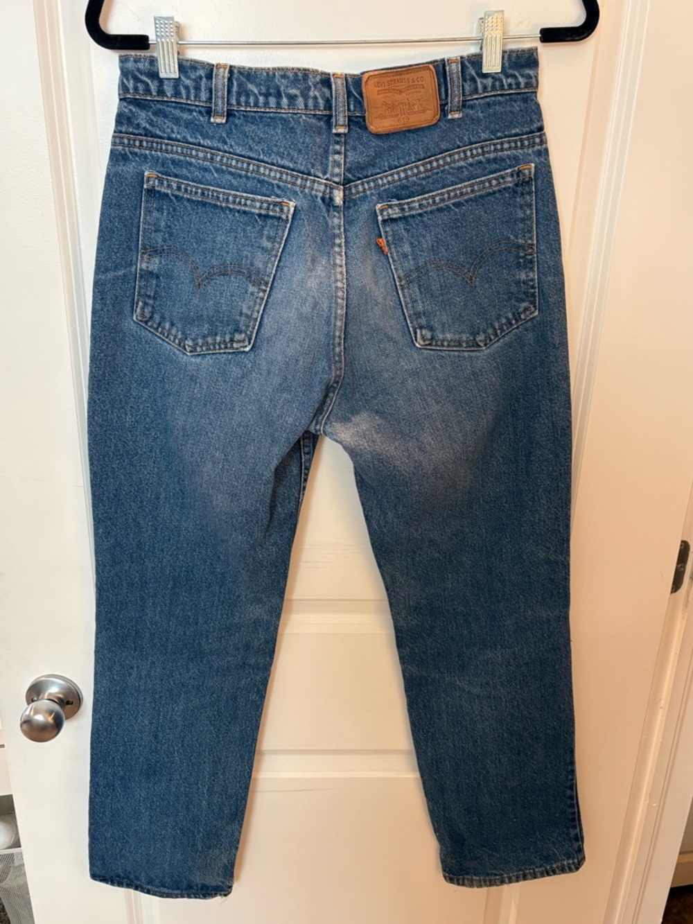 Vintage made in canada orange tab Levi’s